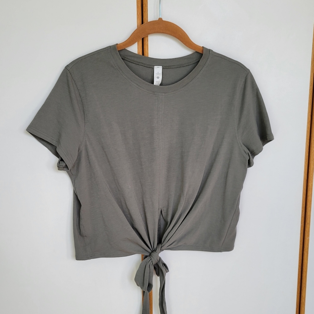 NWOT Lululemon Time to Restore Wrap Tee 4